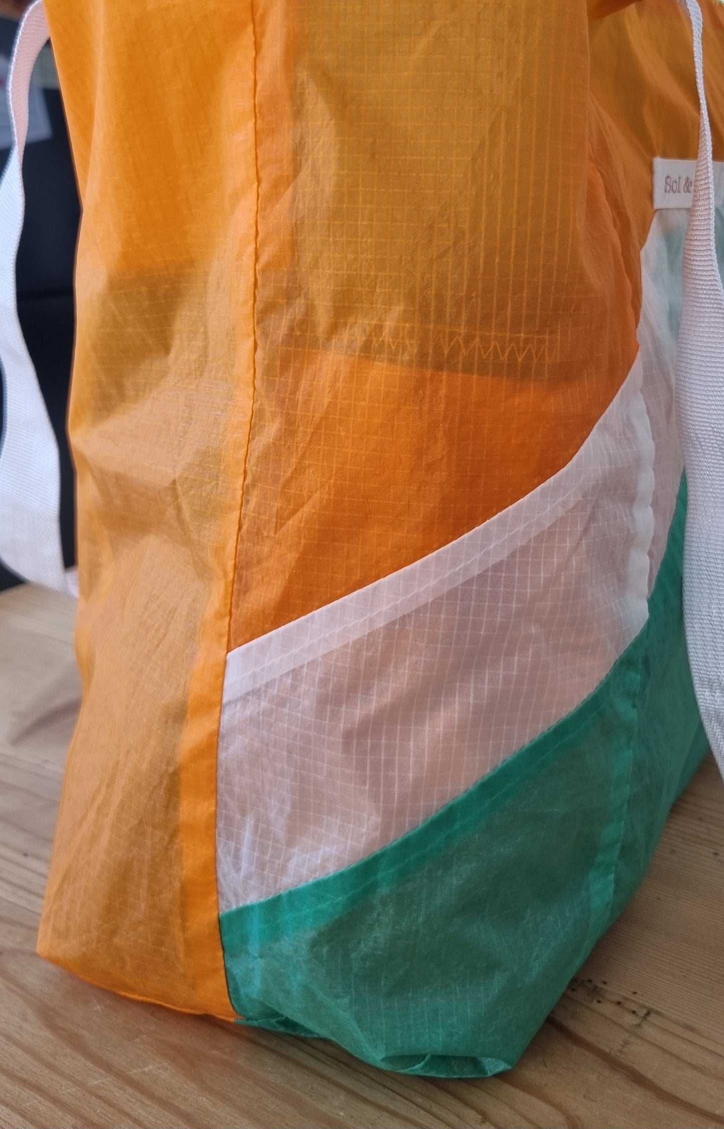 Sac cabas en ailes recyclées taille L