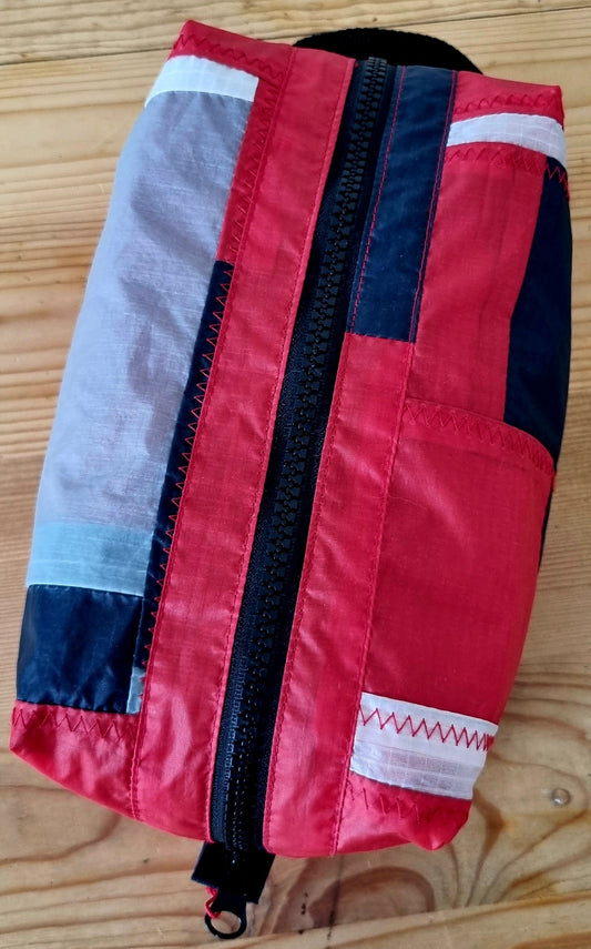 Trousse de toilette rouge/noire